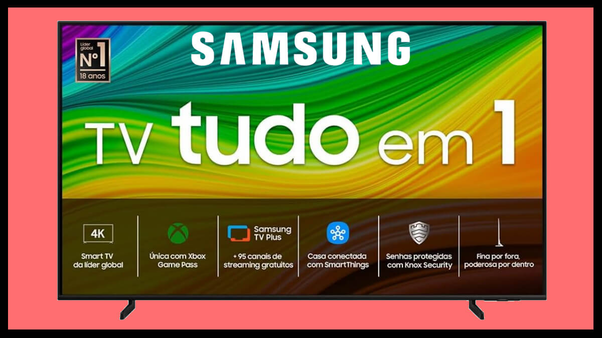Smart TV Samsung QLED 4K - Divulgação