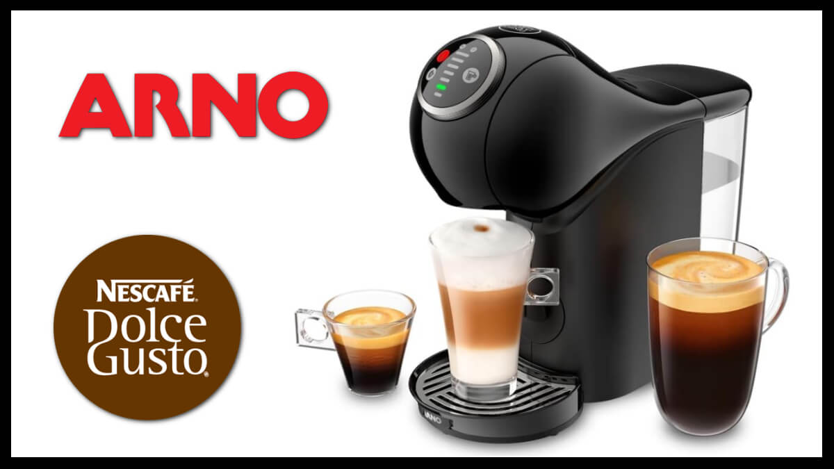 Cafeteira Arno Dolce Gusto - Divulgação
