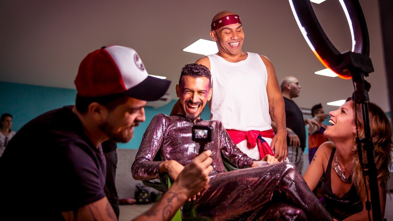 Gravação de "Onde É Que Eu Vou Parar", de Felipe Cordeiro (Foto: Light Pleasures Photo)