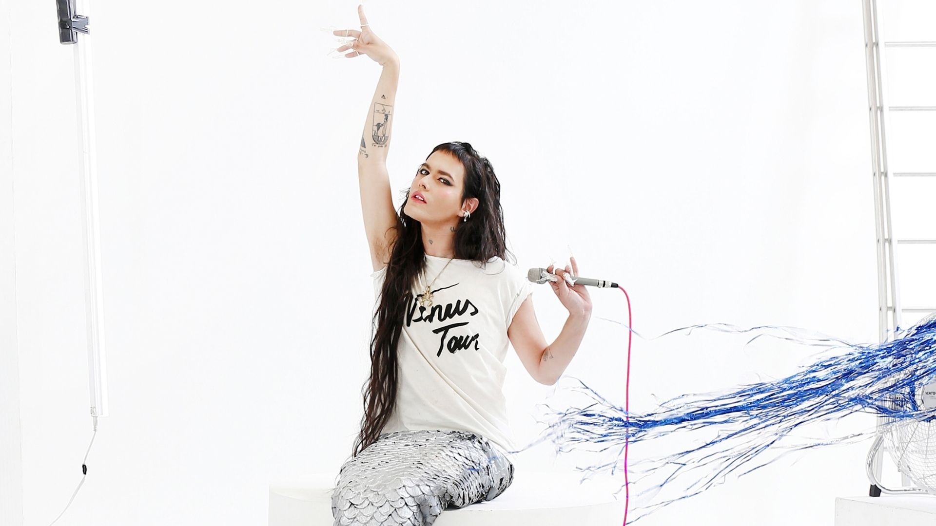 Filipe Catto em O Nascimento de Venus Tour (Foto: Juliana Robin)