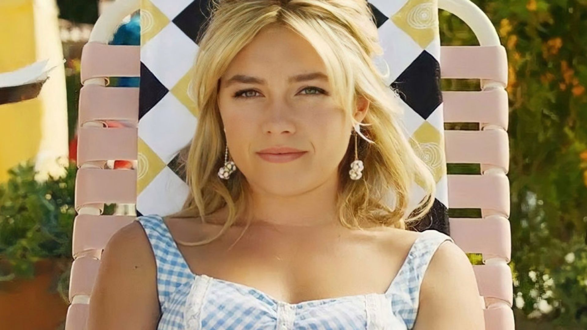 Florence Pugh em Não Se Preocupe Querida (Foto: Reprodução / Warner)