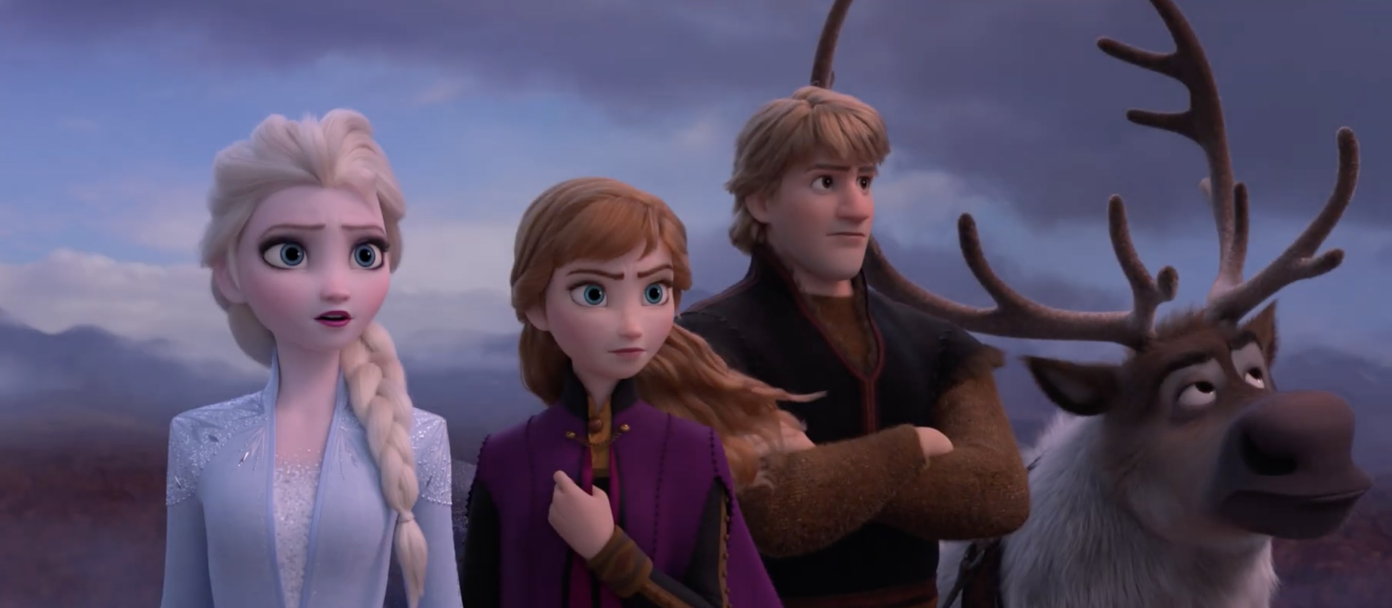 Cena do trailer de Frozen 2 (Foto:Reprodução)