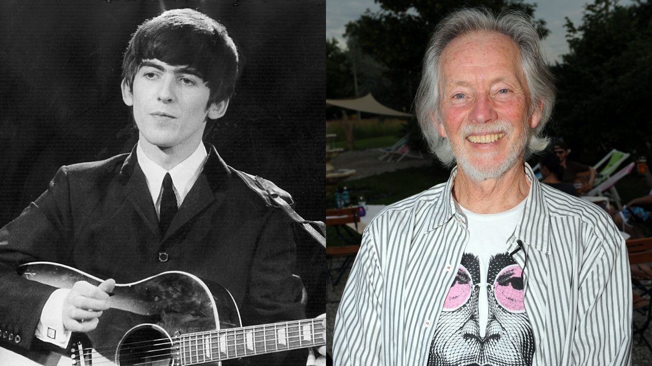 George Harrison (Foto: Getty Images) e Klaus Voormann (Foto: Hannes Magerstaedt /Getty Images)
