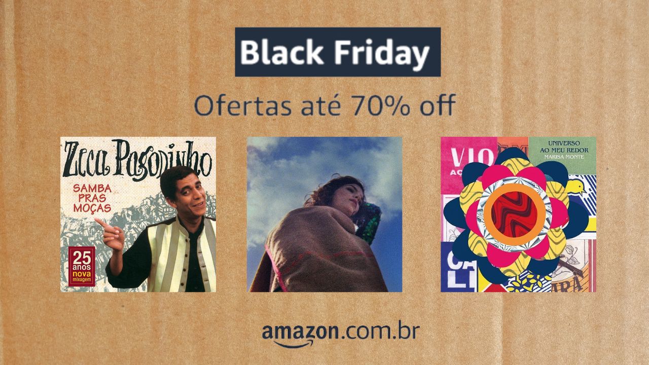 Aumente o som com os discos de artistas renomados nacionais.