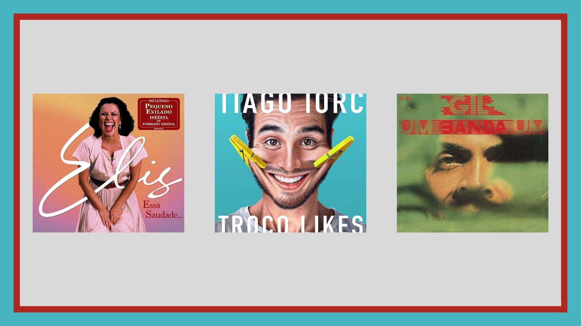 Capa de alguns discos fantásticos que estão disponíveis na Amazon