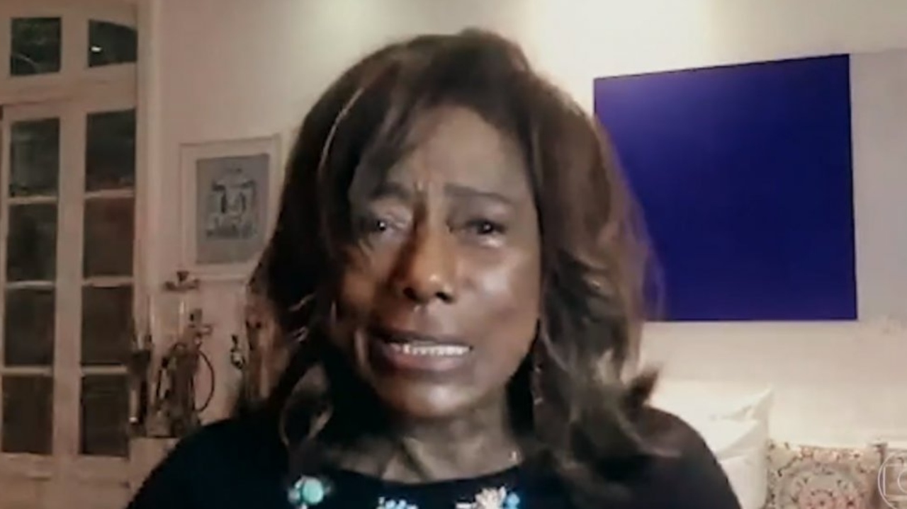 Glória Maria no Conversa com Bial (foto: reprodução/ Globo)