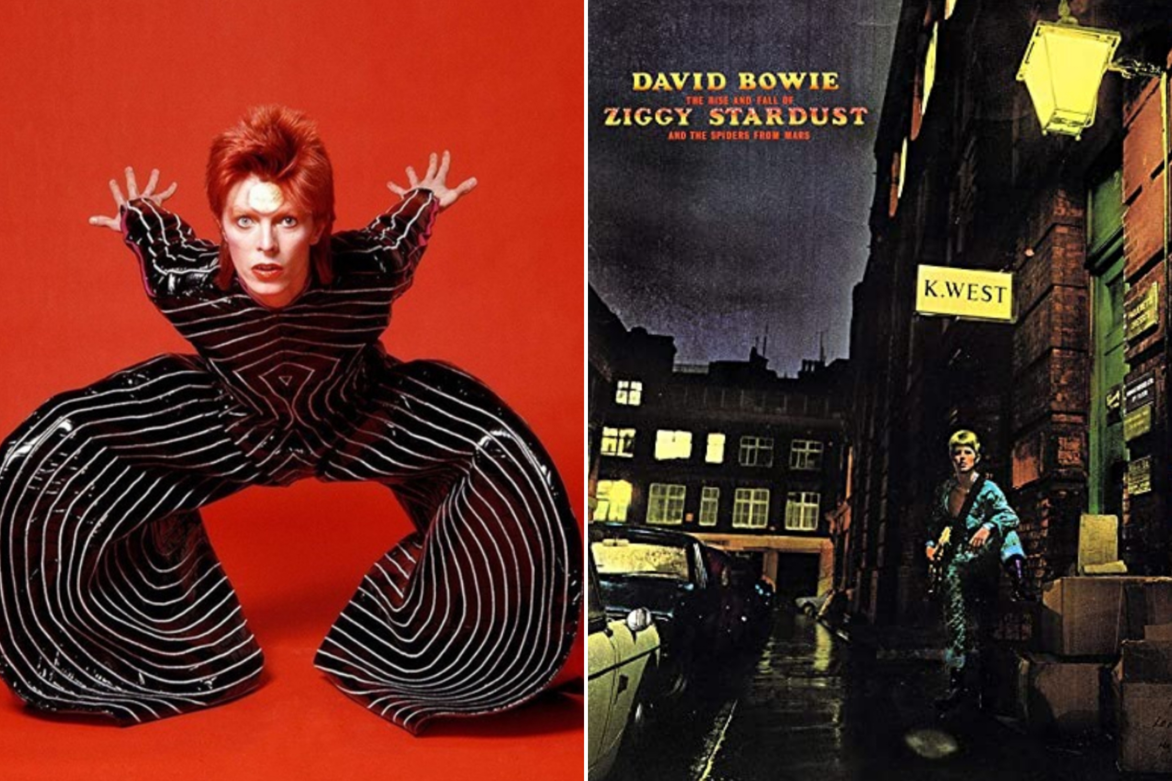 Ziggy Stardust e a capa do álbum 'The Rise And Fall of Ziggy Stardust and The Spiders From Mars'