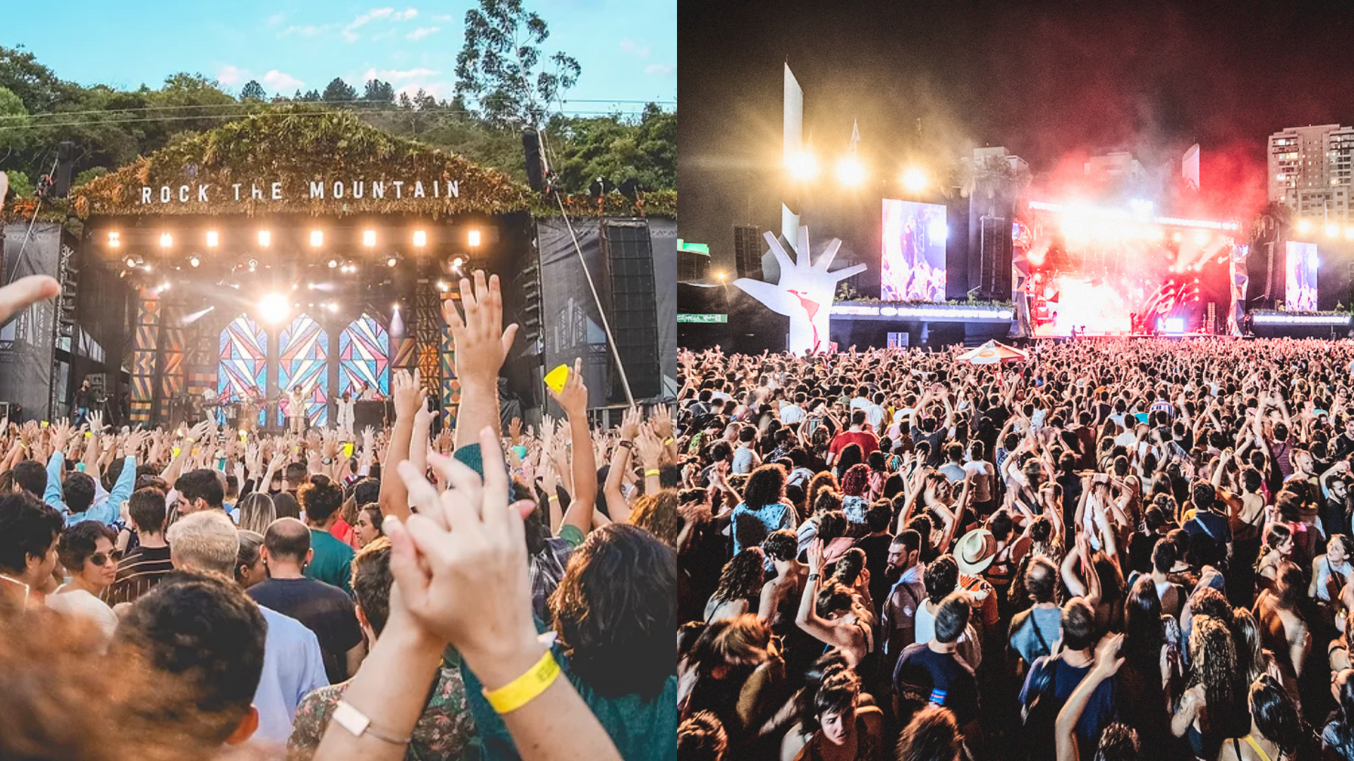 Festival Rock The Mountain (Foto: Reprodução / Rock The Mountain) | Coala Festival (Foto: Reprodução / Coala Festival)