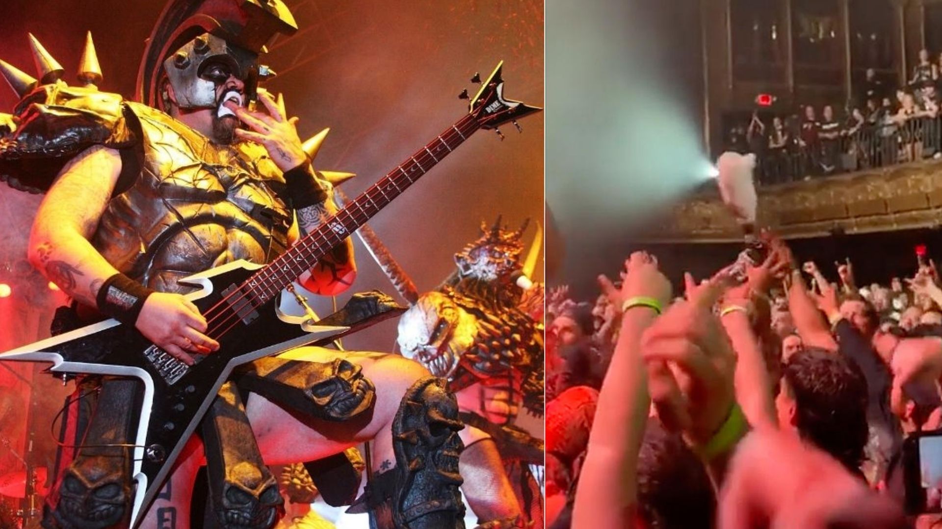 Gwar (Foto: Getty Images /Roger Kisby)/ Foto: reprodução/vídeo