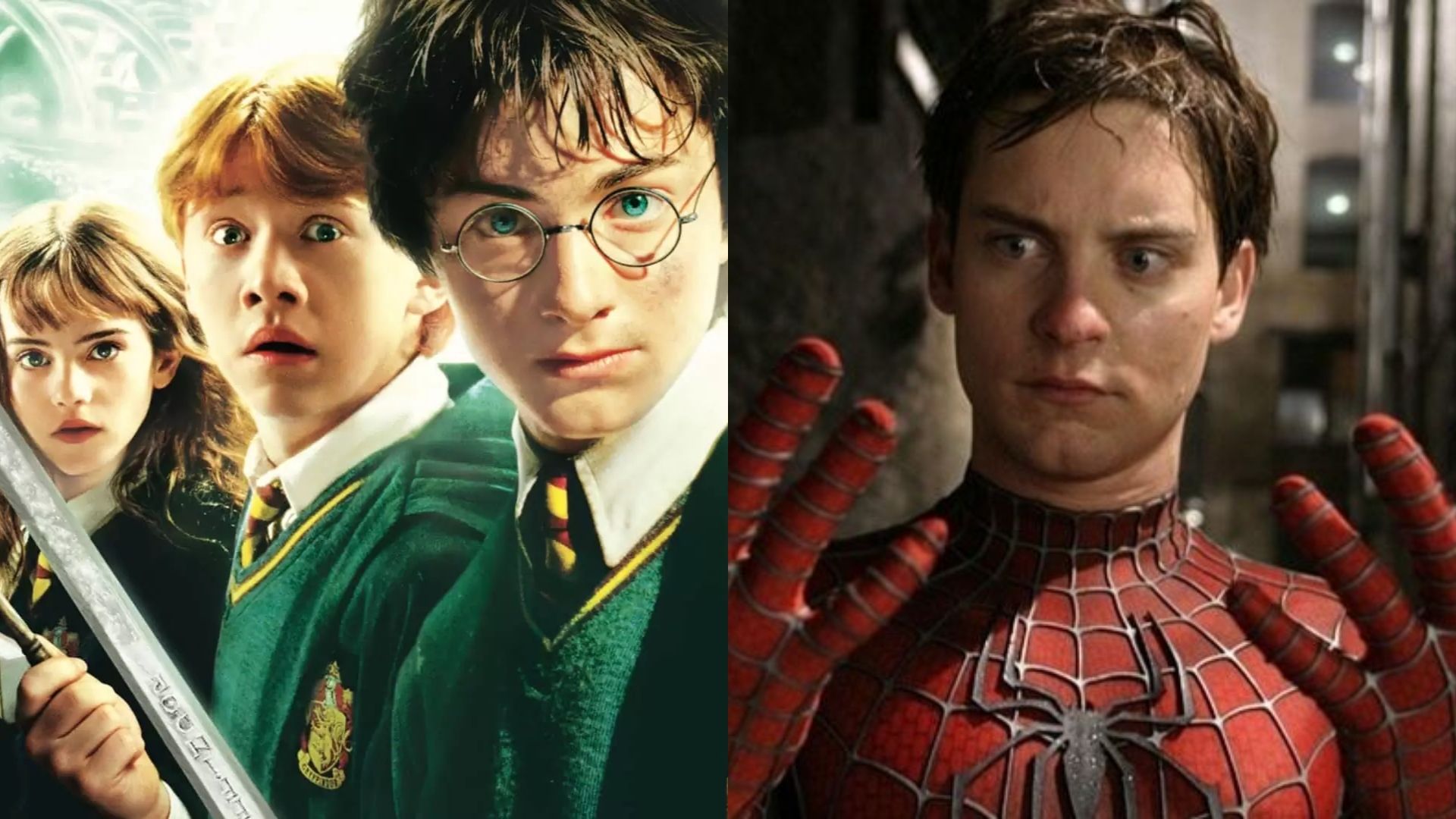 Harry Potter e Homem-Aranha(Foto: Reprodução)