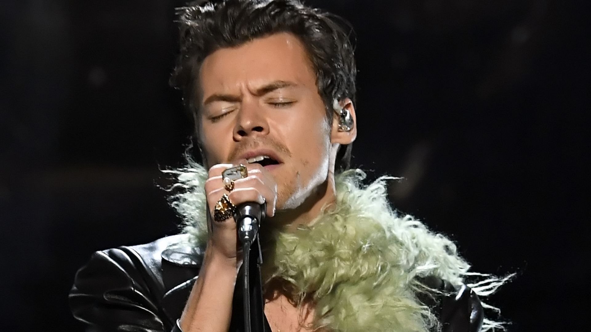 Harry Styles no Grammy 2021 (Foto:  Kevin Winter/Getty Images)