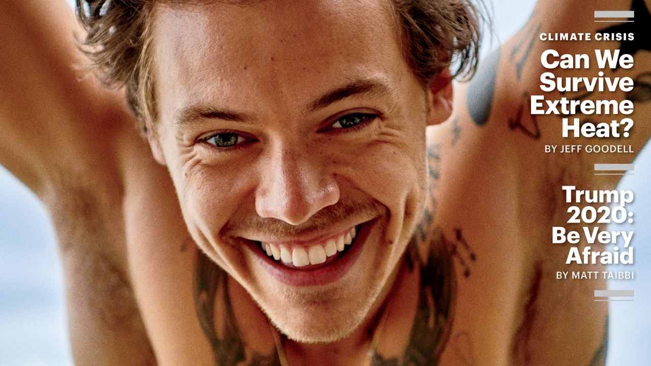 Harry Styles (Foto: Reprodução / Ryan McGinley para Rolling Stone EUA)