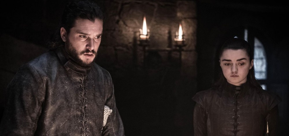 Jon Snow e Arya Stark (Foto: Divulgação / HBO)