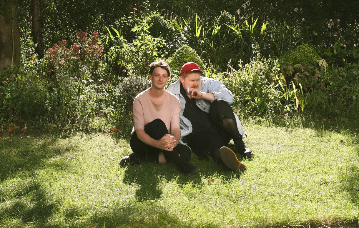 Banda Her's era formada por Stephen Fitzpatrick e Audun Laading (Foto: Divulgação)