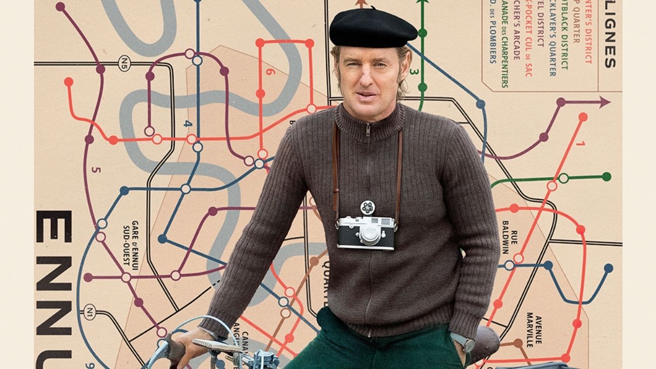 Herbsaint Sazerac (Owen Wilson) em A Crônica Francesa (Foto: Divulgação)