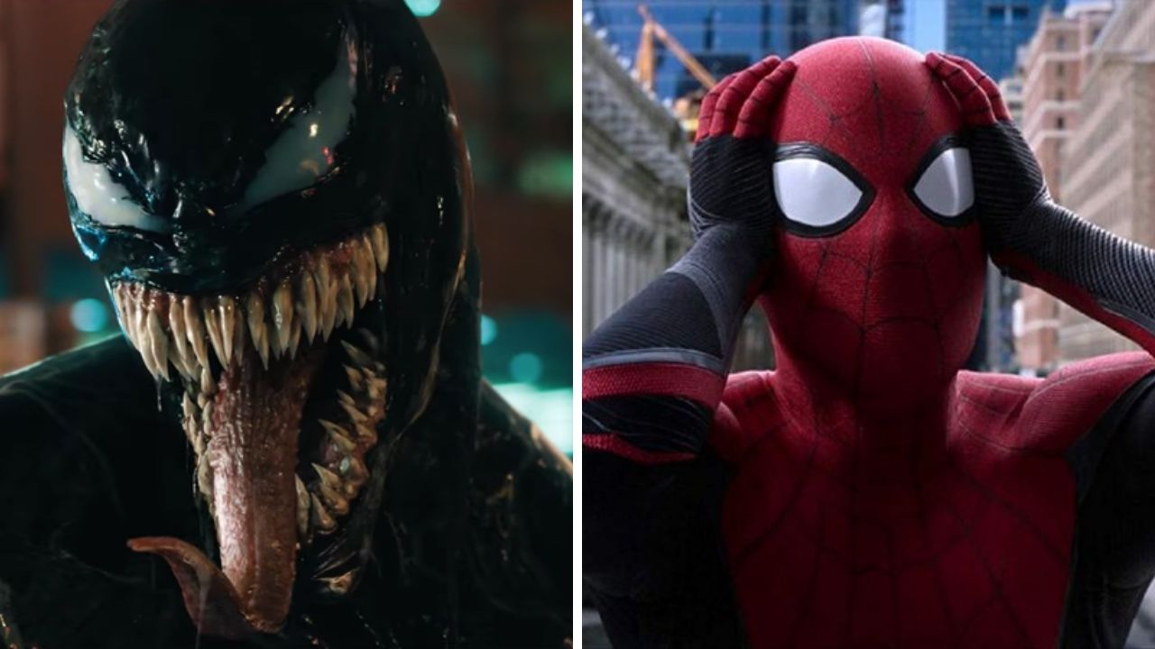 Venom (Foto: Reprodução/YouTube) e Homem-Aranha (Foto: Reprodução/Marvel)