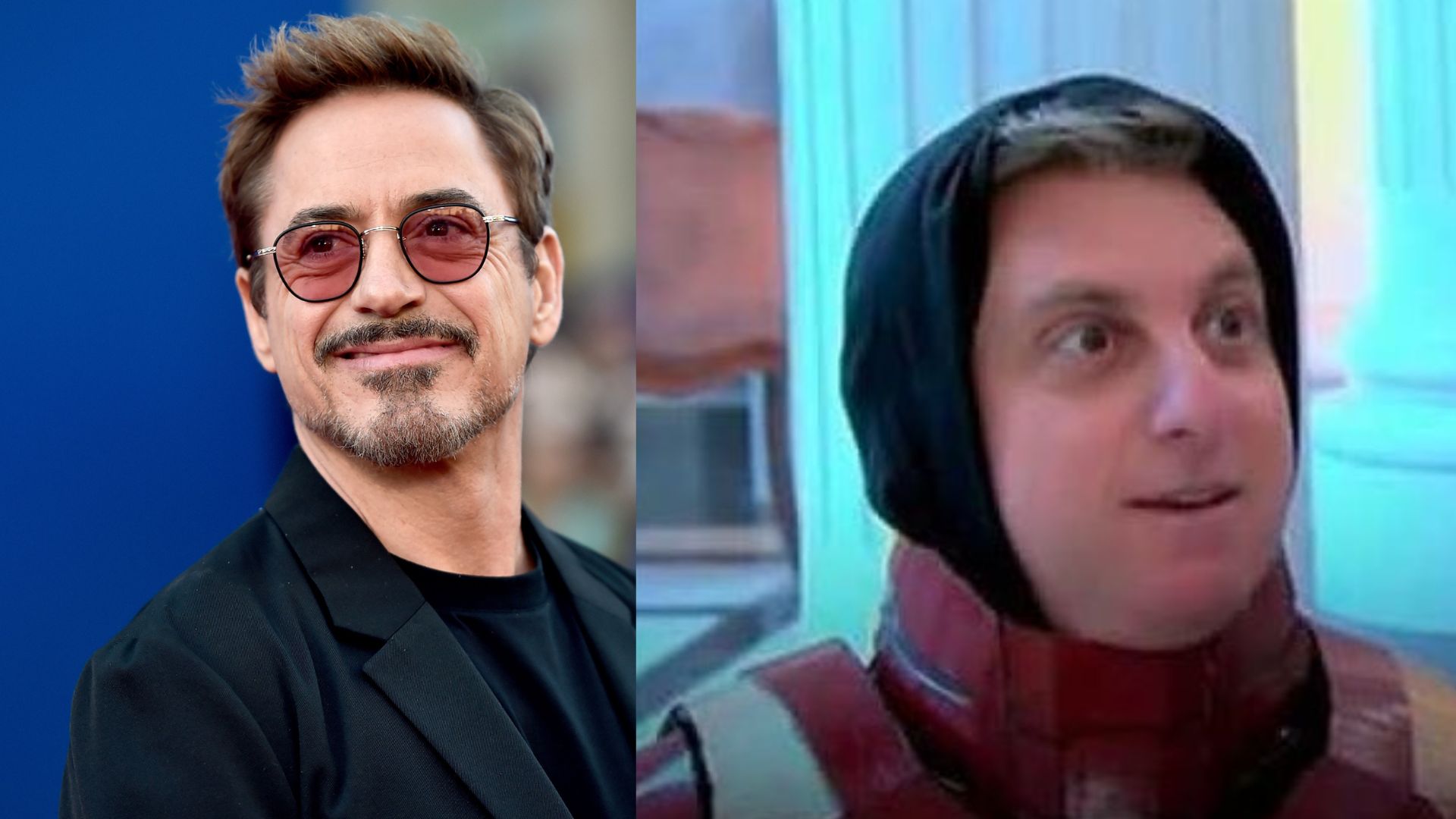 Robert Downey J (Foto: Alberto E. Rodriguez / GettyImages) / Luciano Huck (Foto: reprodução / Globo)
