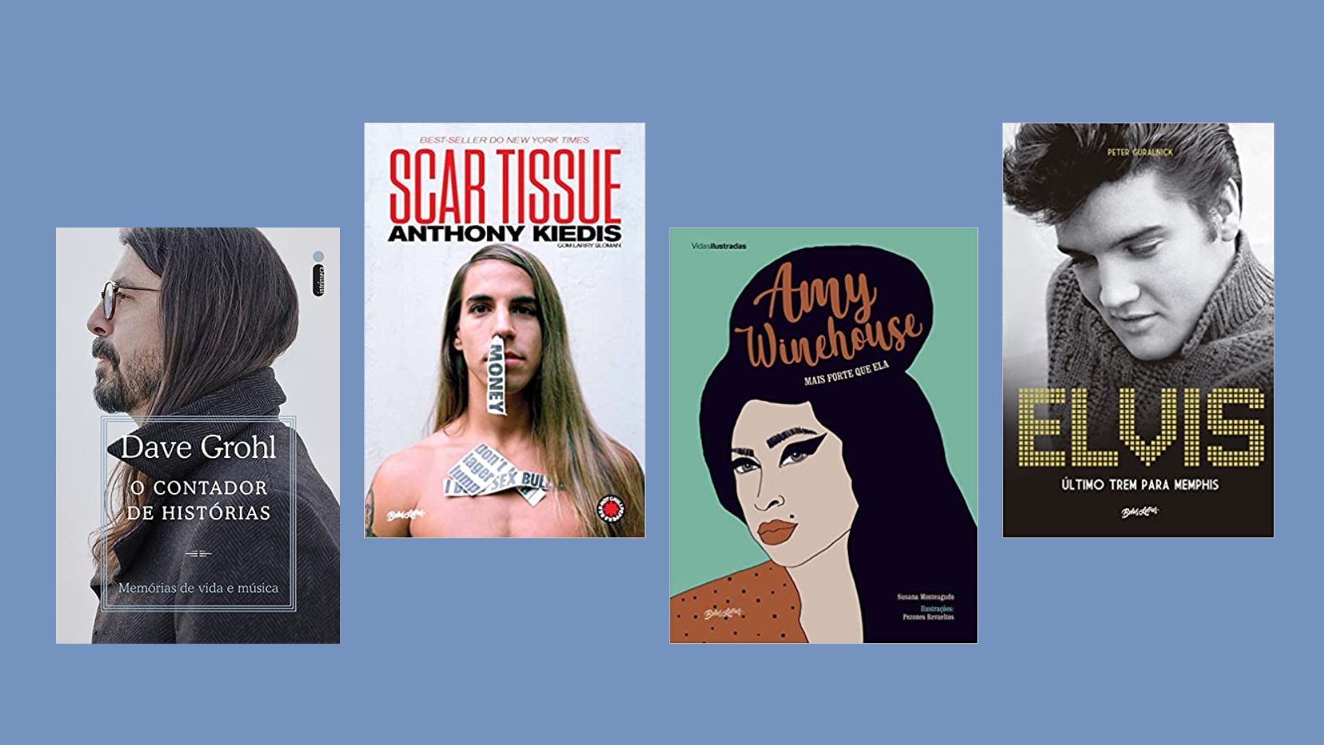 Hora da leitura: 12 livros sobre grandes astros da música