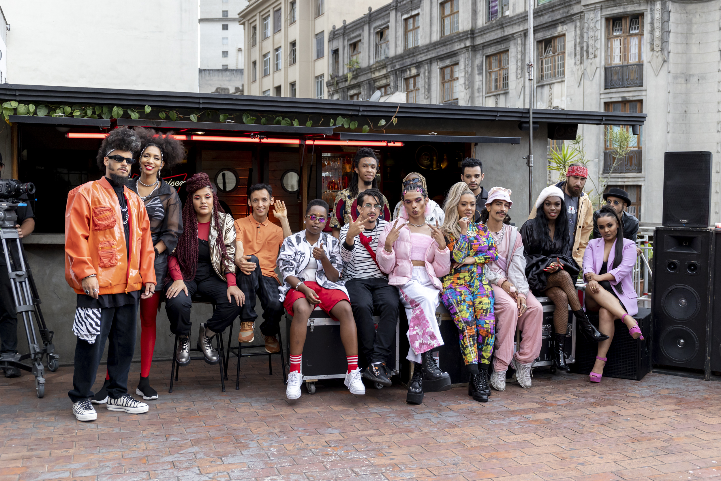 No berço do hip hop: os quatro bondes reunidos se preparam para a estreia ao vivo de suas tracks
