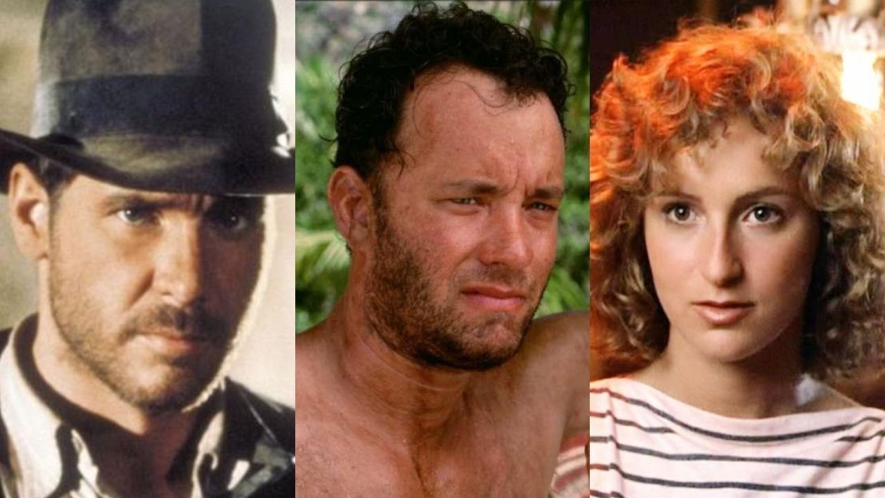 Indiana Jones, Náufrago e Dirty Dancing (Fotos: Reprodução)