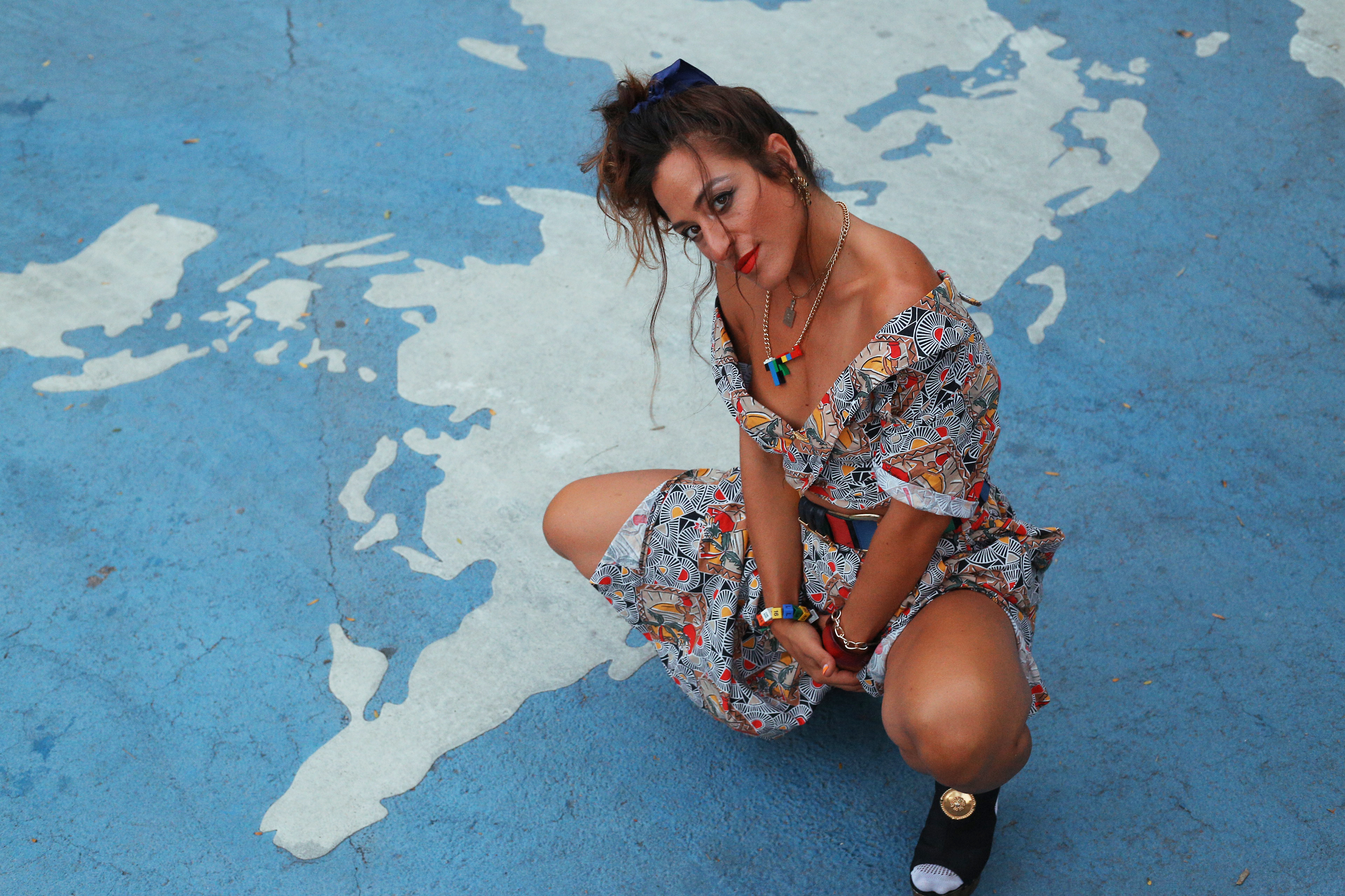 A rapper espanhola Indee Styla (Foto: Victor Martirmore)