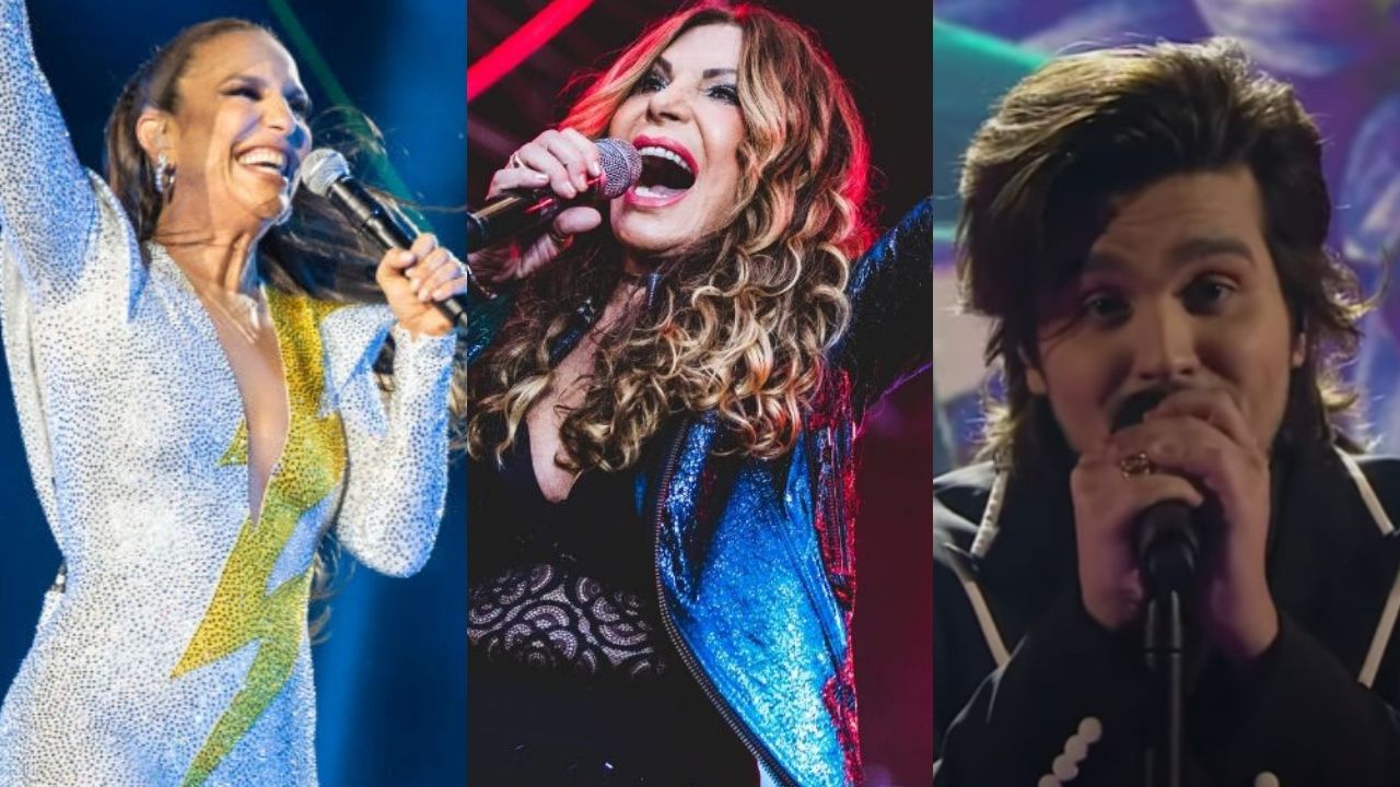 Ivete Sangalo (Foto: Ariel Martini/I Hate Flash), Elba Ramalho (Foto: Roncca e Wesley Allen) e Luan Santana (Foto: Reprodução/Youtube)