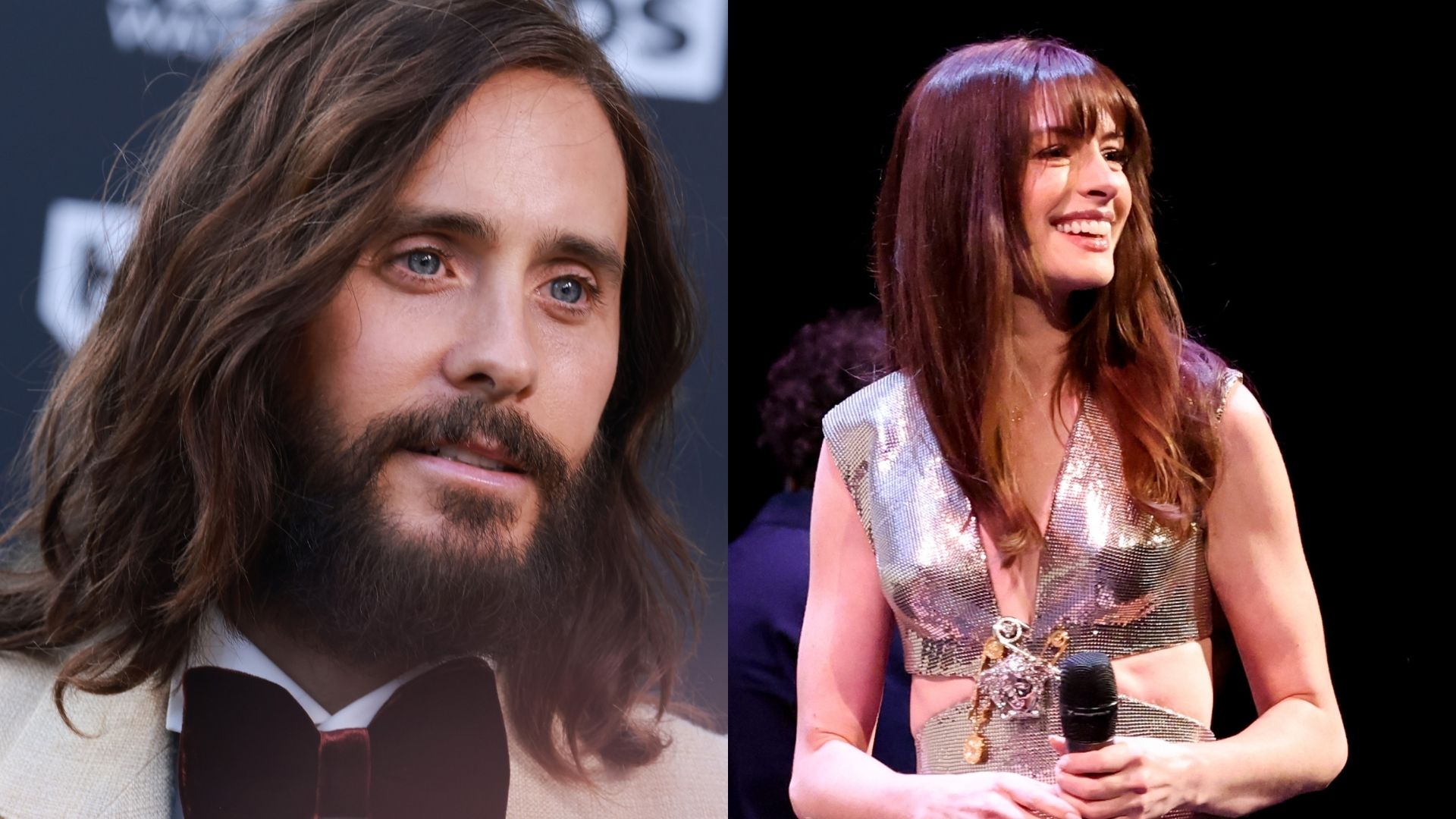 Jared Leto (Foto: Matt Winkelmeyer / Getty Images), Anne Hathaway (Foto: Rich Fury / Getty Images)