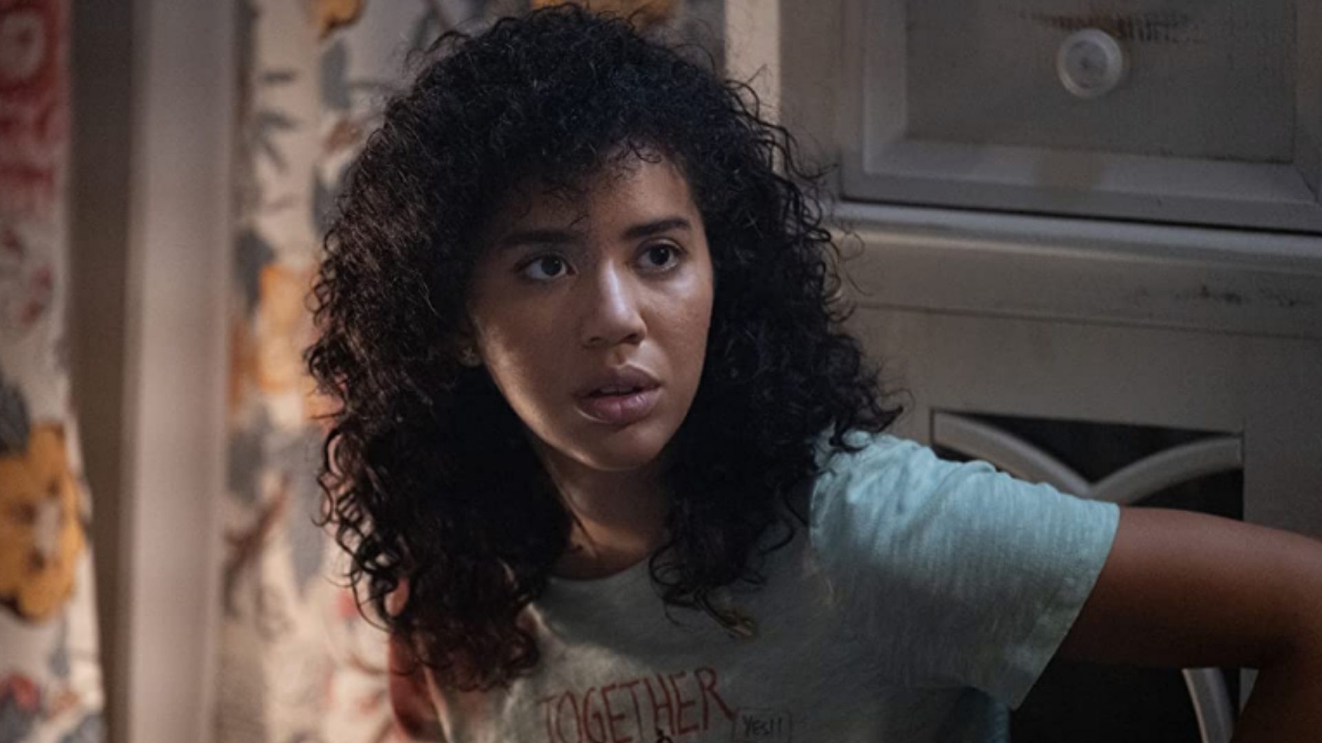 Jasmin Savoy Brown em Pânico 5 (Foto: Divulgação/Paramount Pictures)