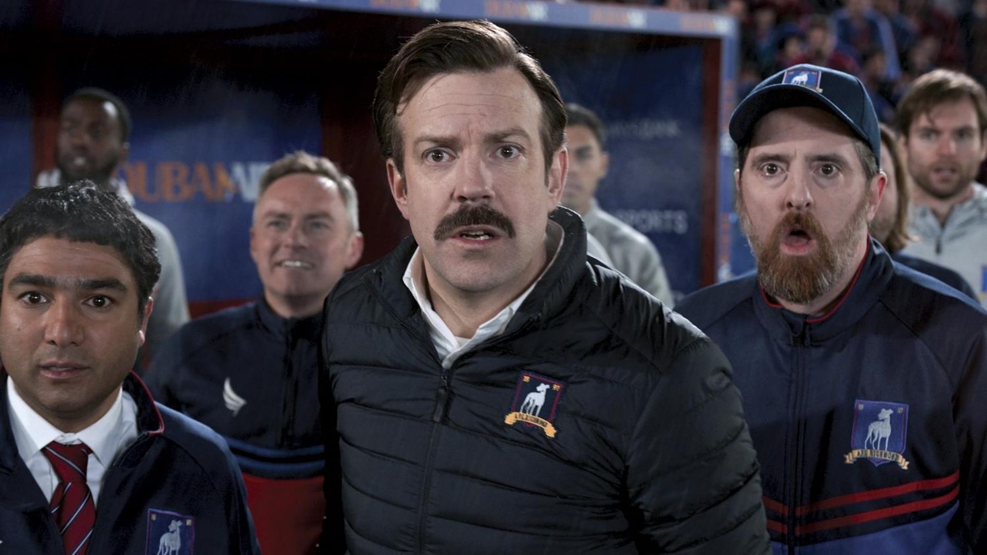 Jason Sudeikis em Ted Lasso (Foto: Divulgação / Apple TV+)