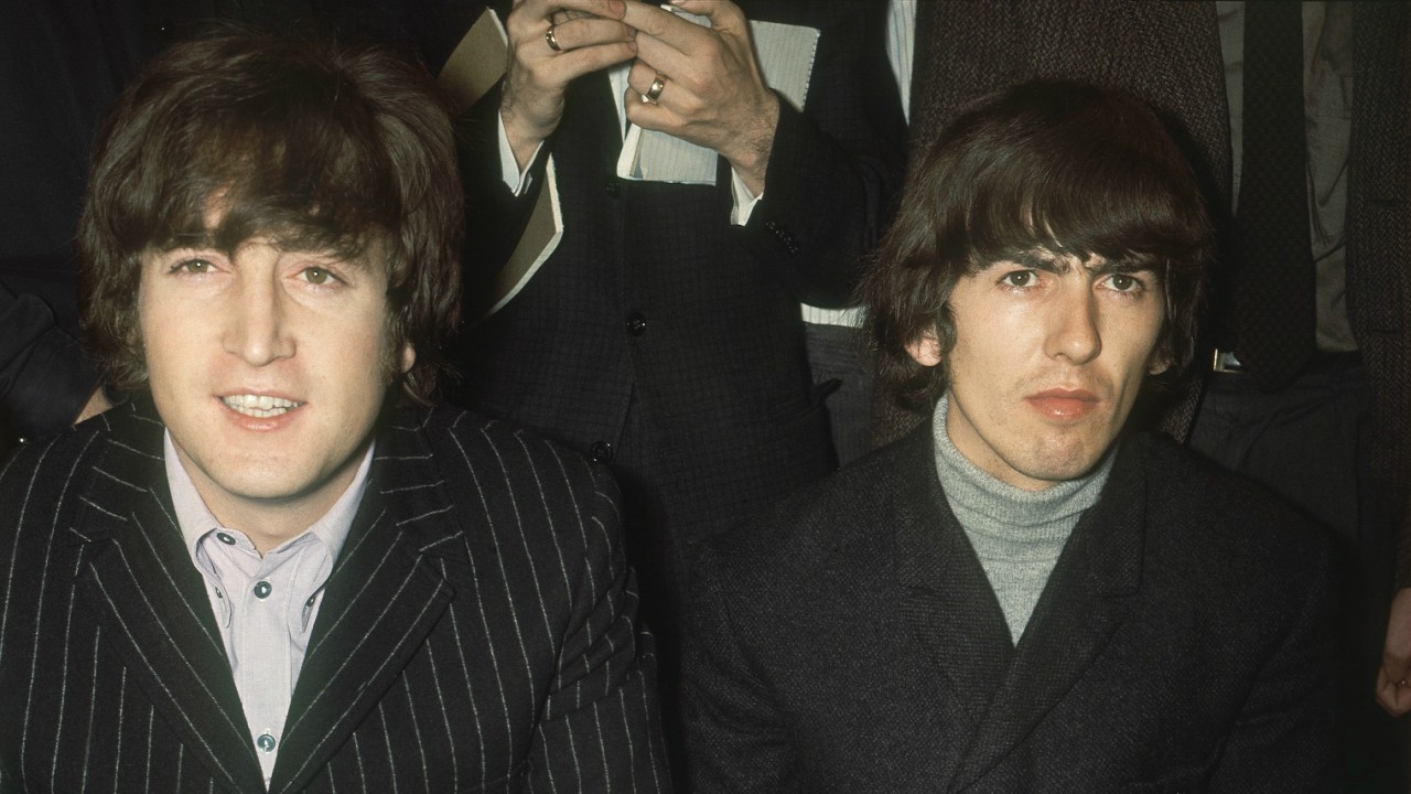 John Lennon e Paul McCartney em 1965 (Foto: AP Images)