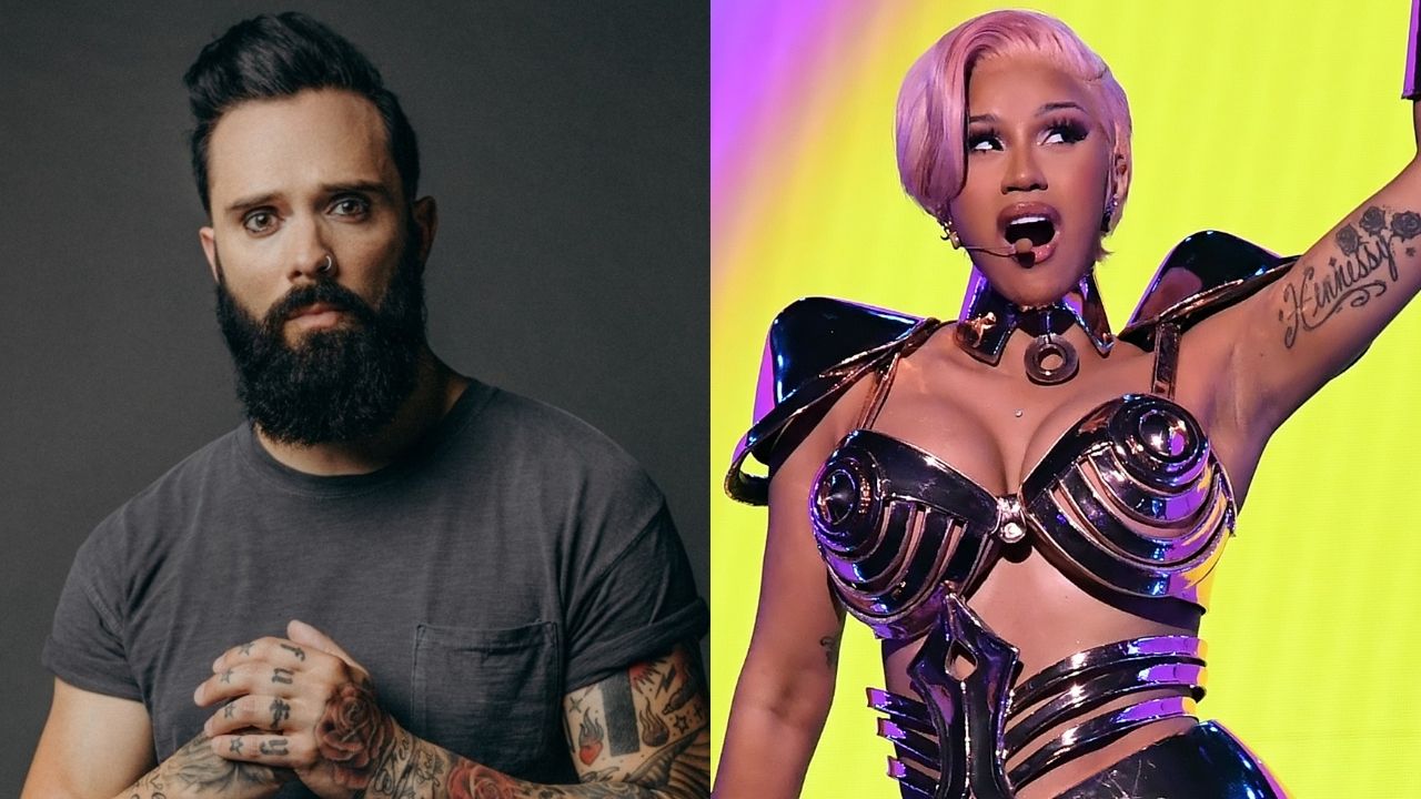 John Cooper (Foto: divulgação)/ Cardi B (Foto: Kevin Winter / Getty Images)