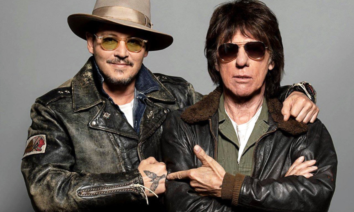 Johnny Depp e Jeff Beck (Reprodução)