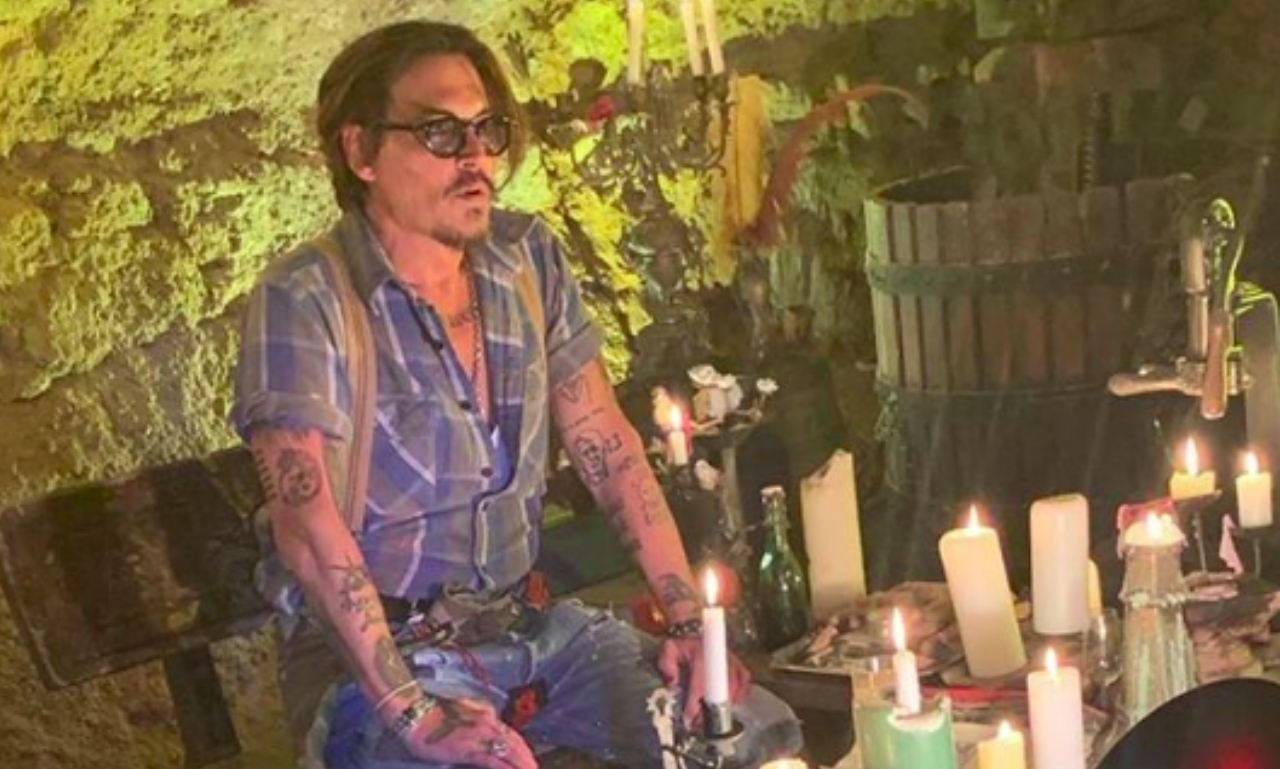 Johnny Depp entra para o Instagram (Foto: Reprodução)