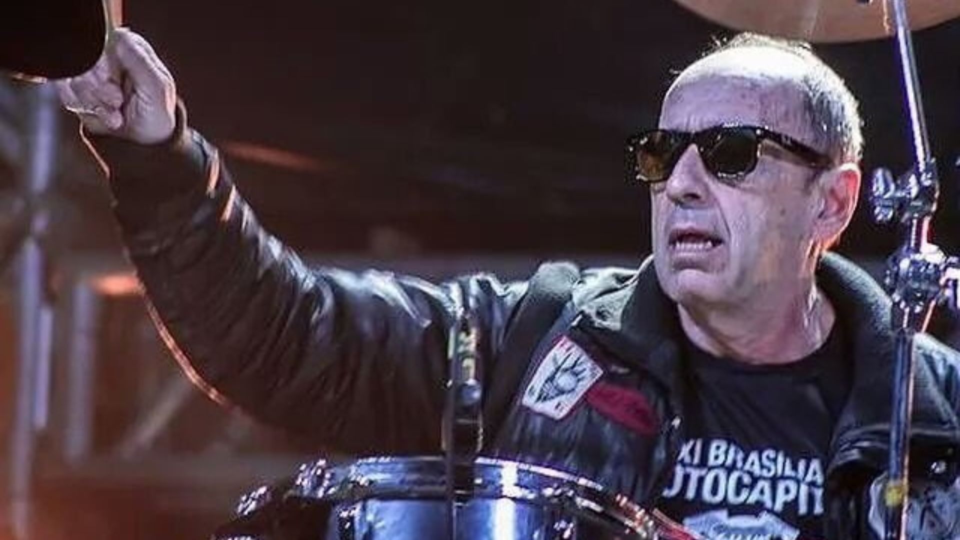 Juba, baterista da Blitz (Foto: Reprodução/Twitter/Blitz)