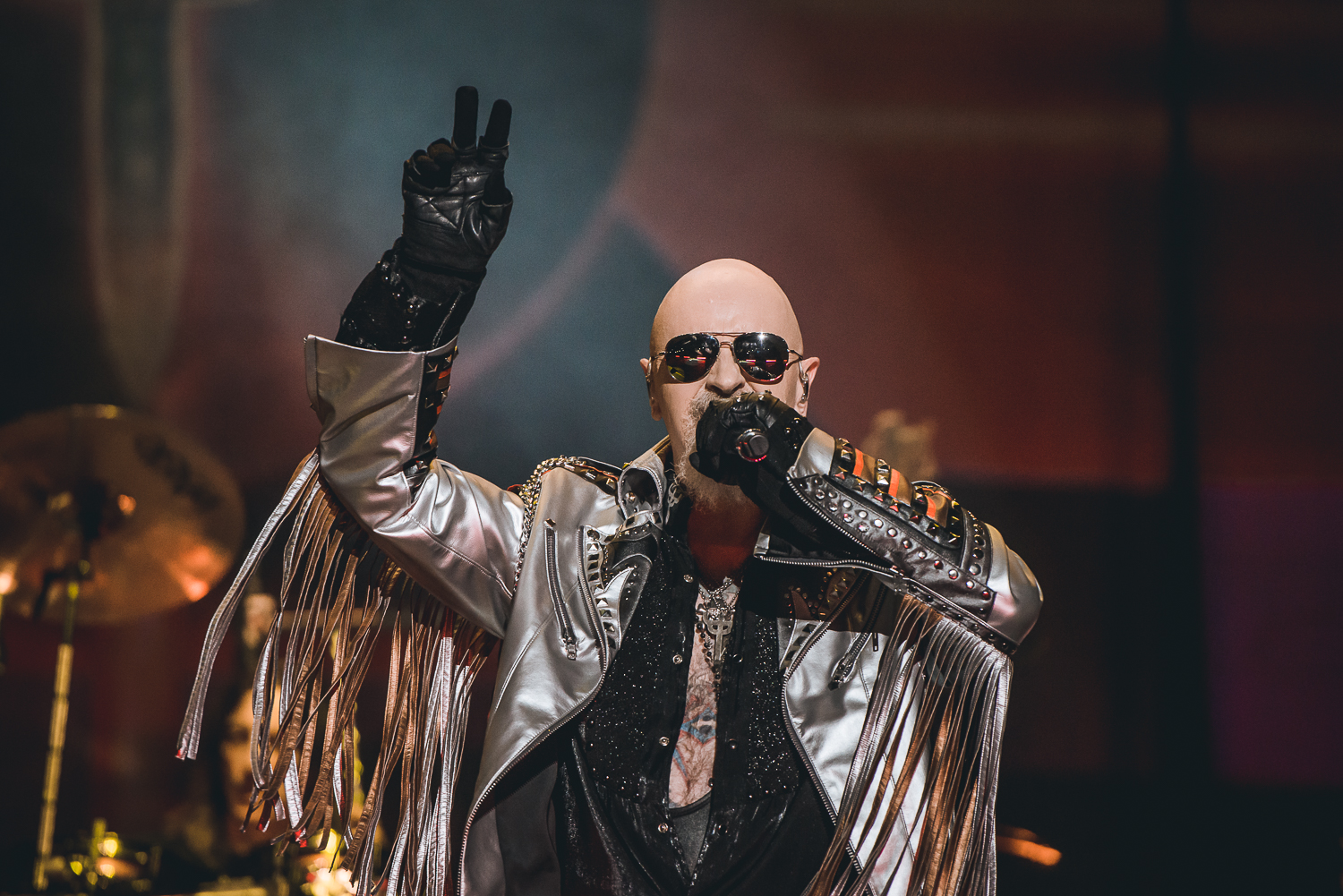 Judas Priest se apresentou em São Paulo (Foto: Camila Cara / T4F)