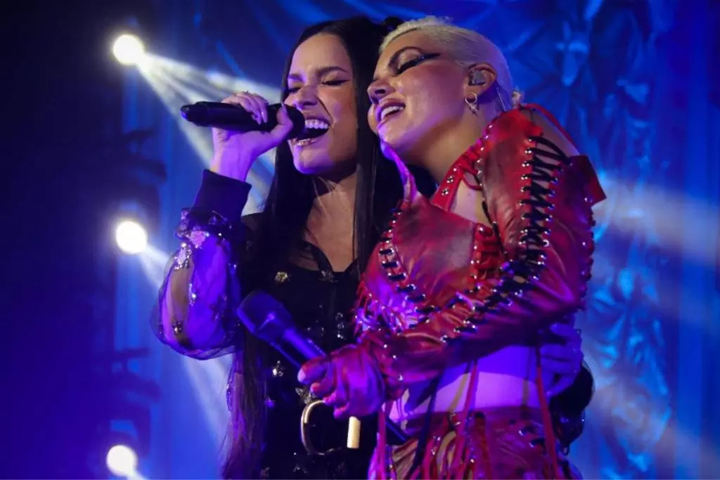 Juliette e Duda Beat unidas no palco