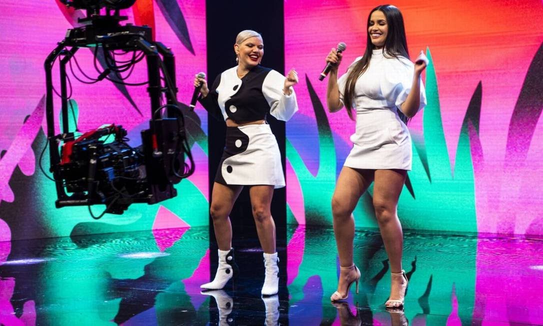 Duda beat e Juliette no mini doc 'Você Nunca Esteve Sozinha' (Reprodução)