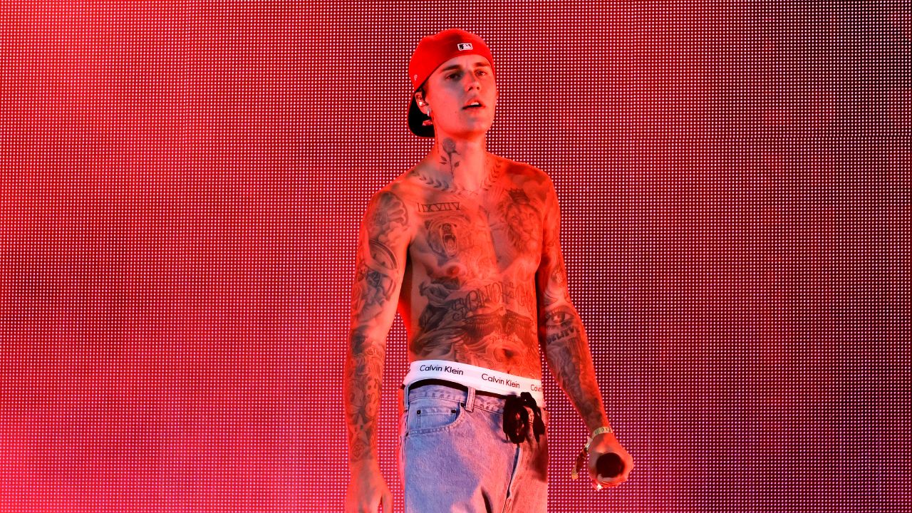 Justin Bieber no Coachella (Foto: Kevin Winter / Equipe)