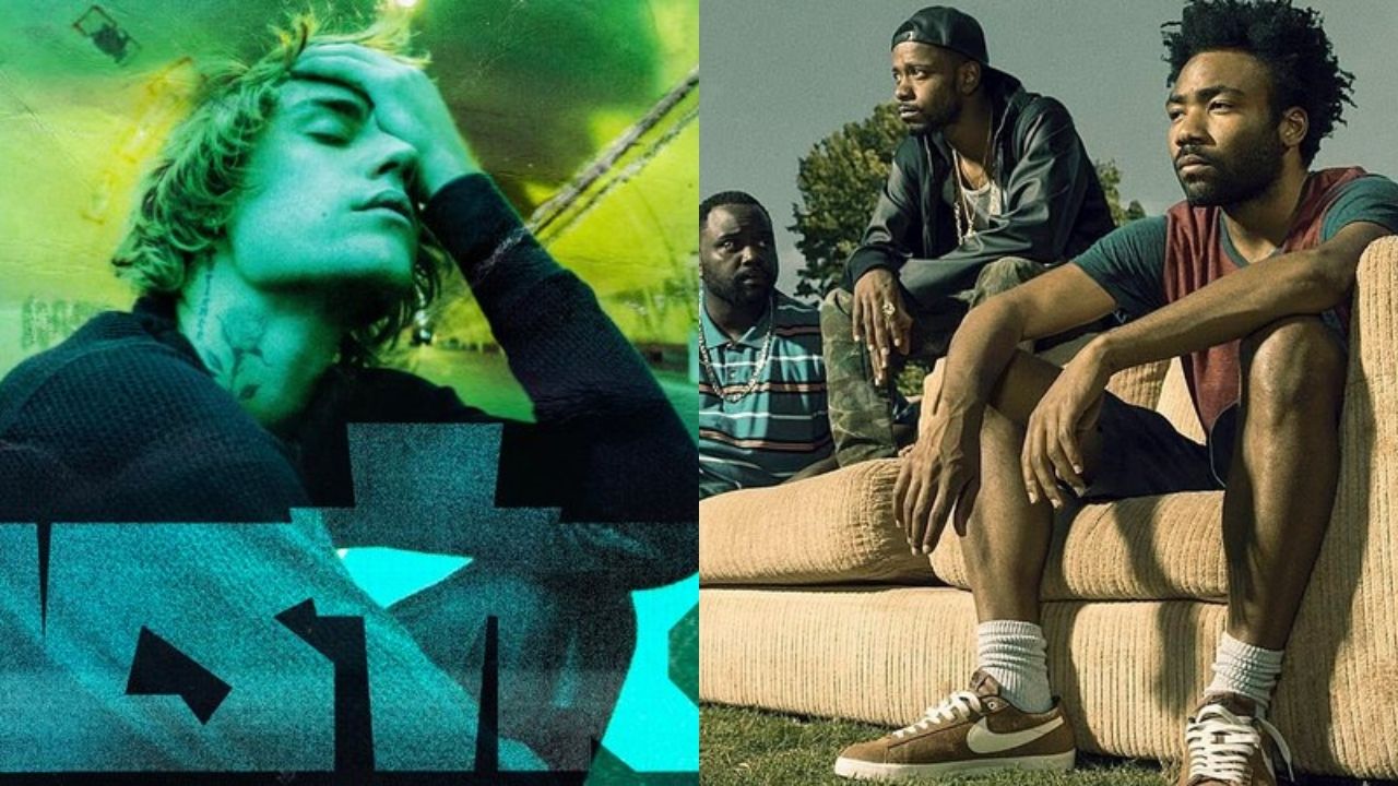 Capa de Justice, sexto disco de estúdio de Justin Bieber (Foto: Reprodução/Divulgação) / Atlanta (Foto: Reprodução/Divulgação)