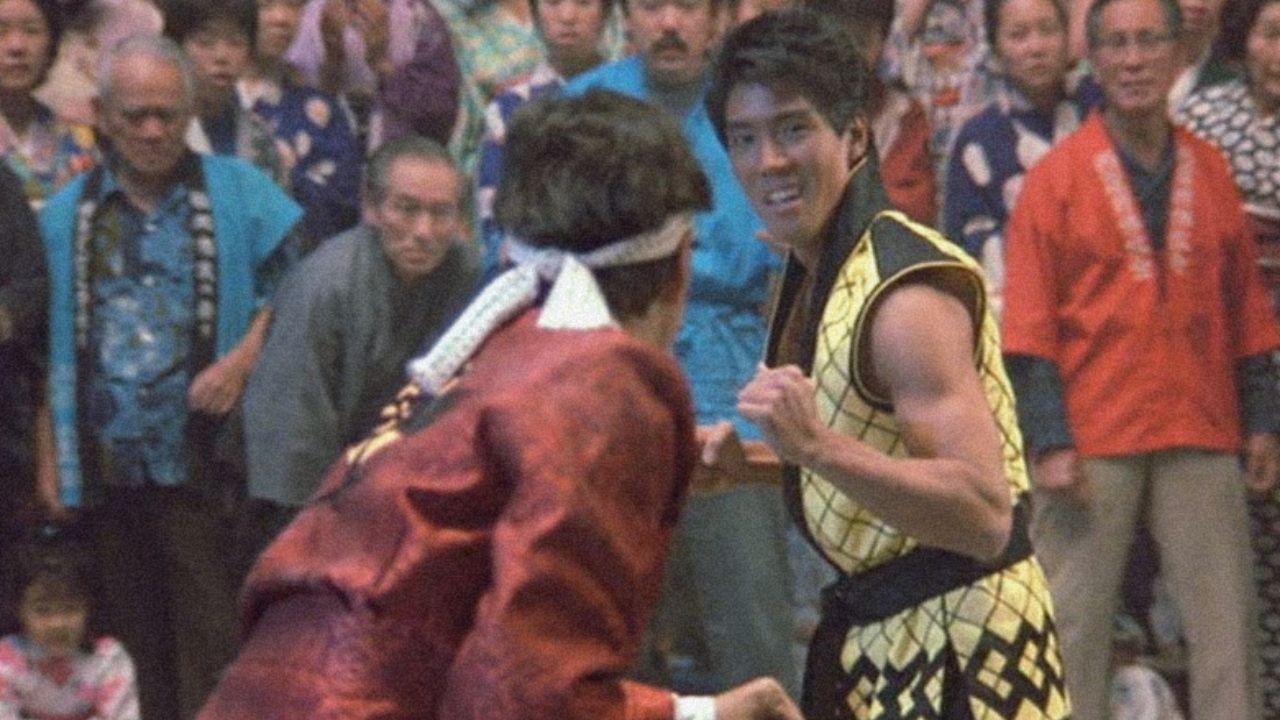 Cena de Karatê Kid 2 (Foto: Reprodução)