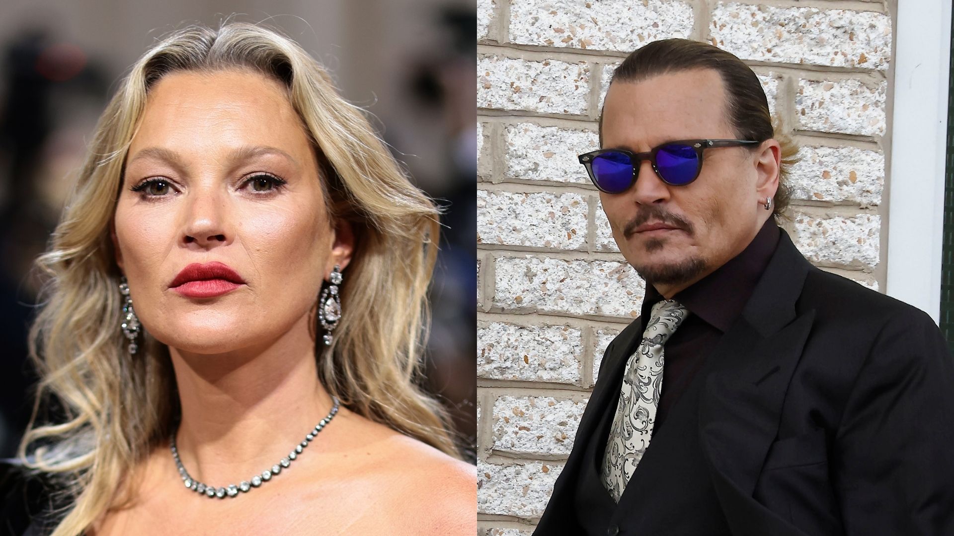 Kate Moss (Foto: Dimitrios Kambouris/Getty Images for The Met Museum/Vogue) | Johnny Depp (Foto: Paul Morigi/Getty Images)