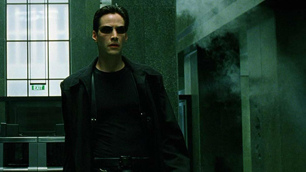 Keanu Reeves como Neo em Matrix (Foto:Reprodução)