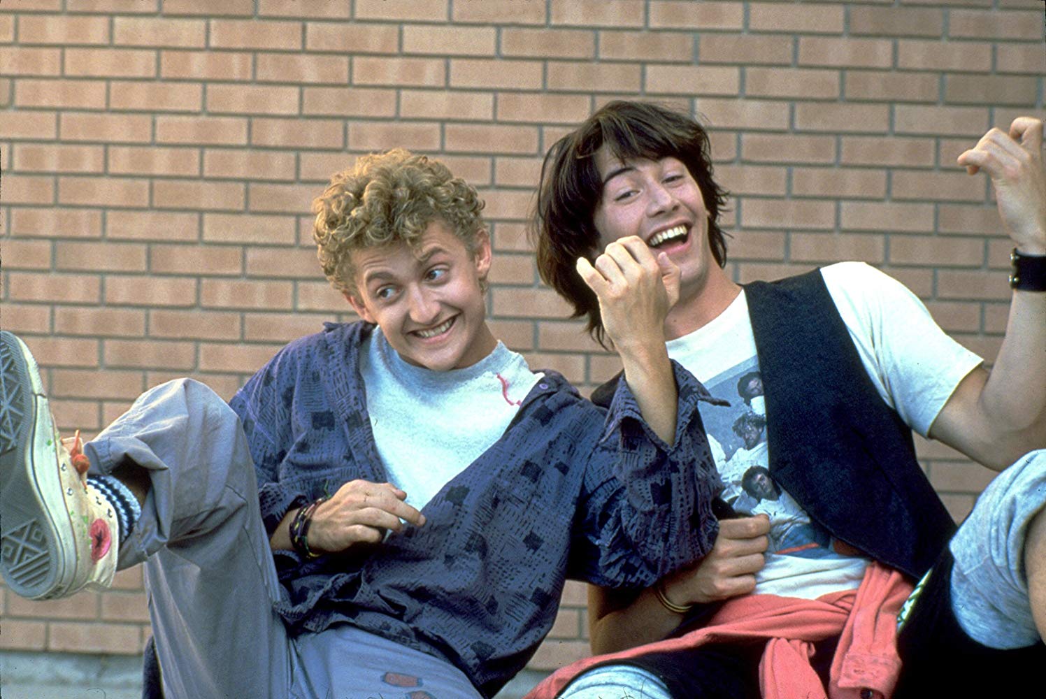 Keanu Reeves e Alex Winter em Bill e Ted (Foto: Reprodução)