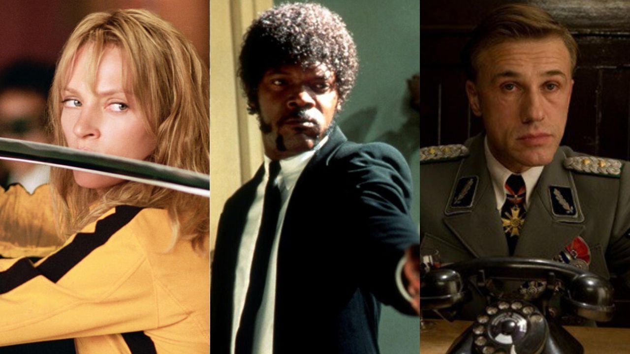 Kill Bill, Pulp Fiction e Bastardos Inglórios (Foto 1: Reprodução/ Foto 2: Reprodução/ Foto 3: Reprodução)