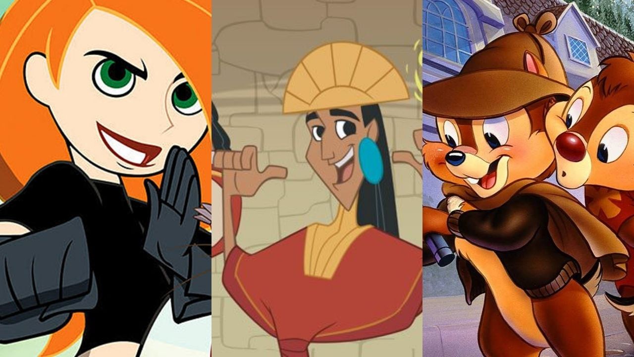 Kim Possible, A Nova Escola do Imperador, Tico e Teco  e os Defensores da Lei (foto: reprod. Disney)
