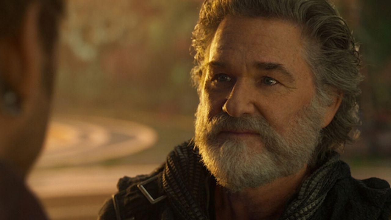 Kurt Russel em cena de Os Guardiões da Galáxia (Foto: Reprodução)