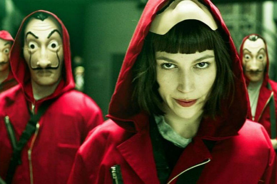 Cena da série La Casa de Papel (Divulgação)