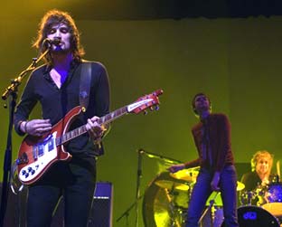 O Kasabian, uma das principais atrações do festival Planeta Terra