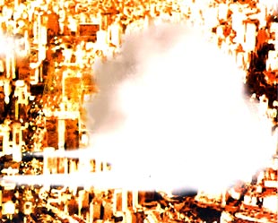 Para Lloyd, a apressada nuvem é uma representação da cidade