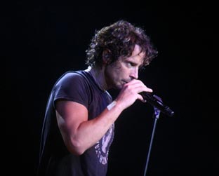 O ex-grunge Chris Cornell, em São Paulo